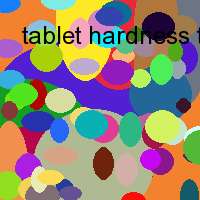 tablet hardness tester