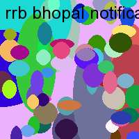 rrb bhopal notification