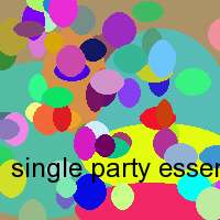 single party essen