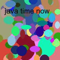 java time now